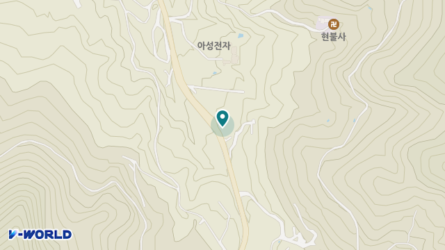 청솔노인전문요양원 위치 지도