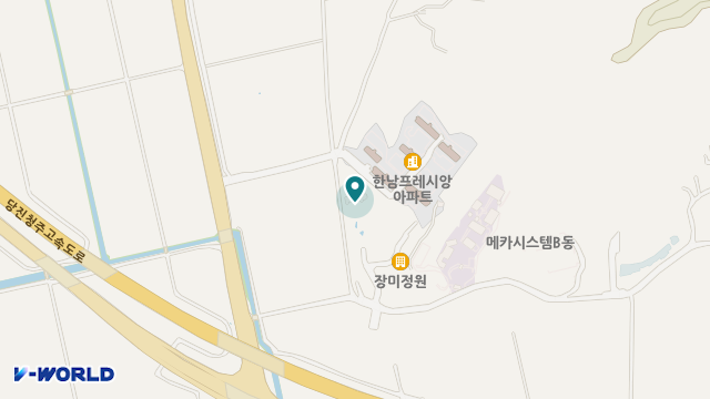 큰사랑요양원 위치 지도