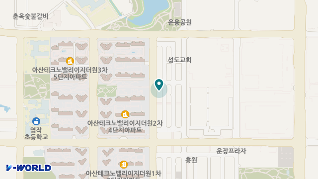 백합 요양원 2관 위치 지도