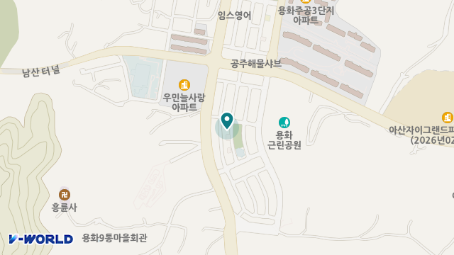 용샘요양원 위치 지도