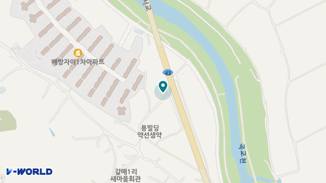 메리골드요양원 위치 지도