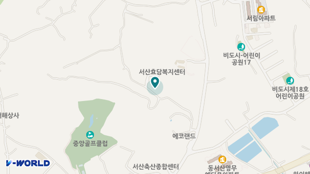 서산효담요양원 위치 지도