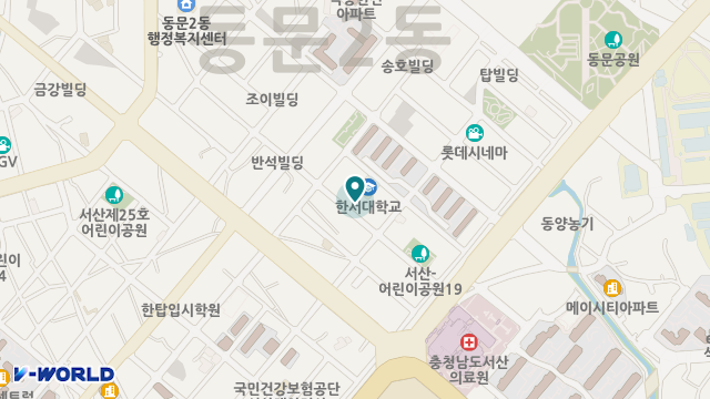한서노인요양원 위치 지도