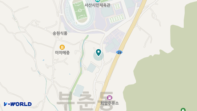 서산고운정요양원 위치 지도