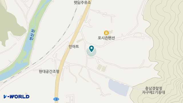 논산실버효센터 위치 지도