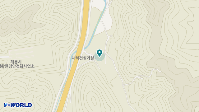 계룡효센터 위치 지도