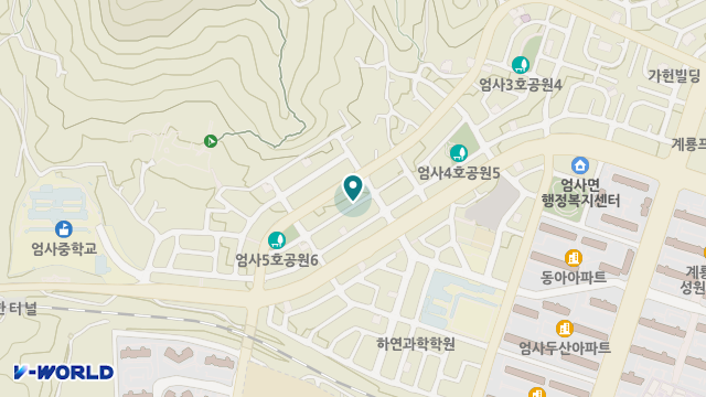 계룡요양원 위치 지도