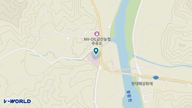 효사랑요양원 위치 지도