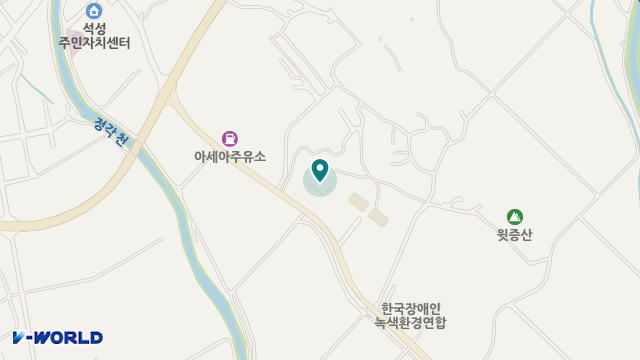 모란요양원 위치 지도