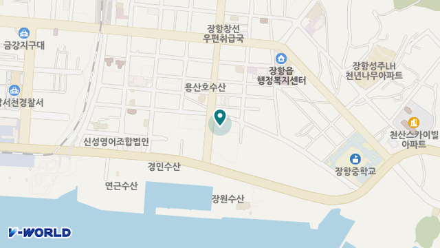 장항효사랑요양원 위치 지도
