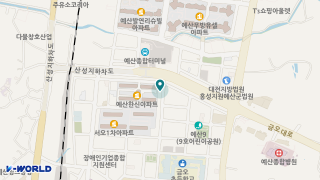 새순요양원 위치 지도