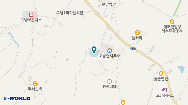 착한사마리아인요양원 위치 지도