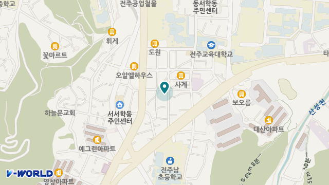 이양재노인종합센터 위치 지도