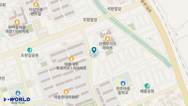 즐거운집노인요양원 위치 지도