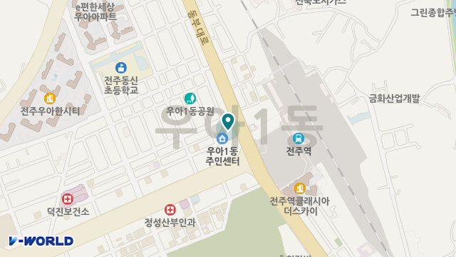 사랑의문 위치 지도