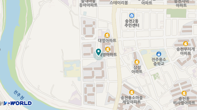 솔내요양원 위치 지도
