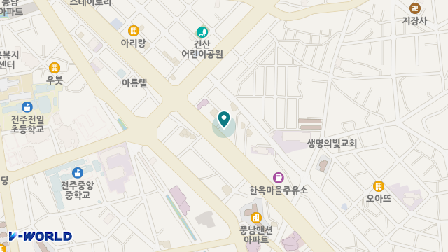 은행나무요양원 위치 지도