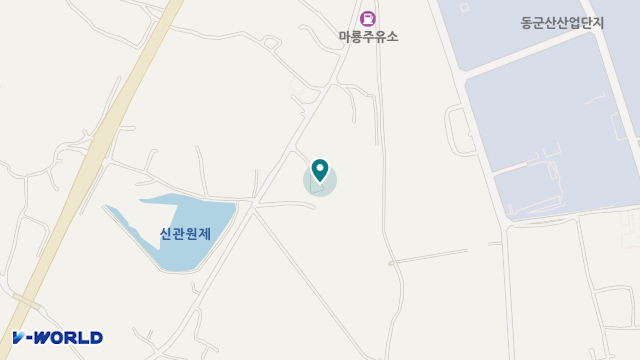 보은의집 위치 지도