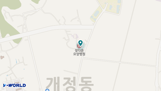 정다운요양원 위치 지도