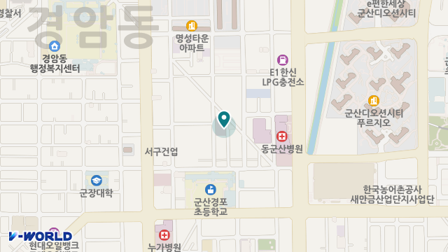 우리들너싱홈 위치 지도