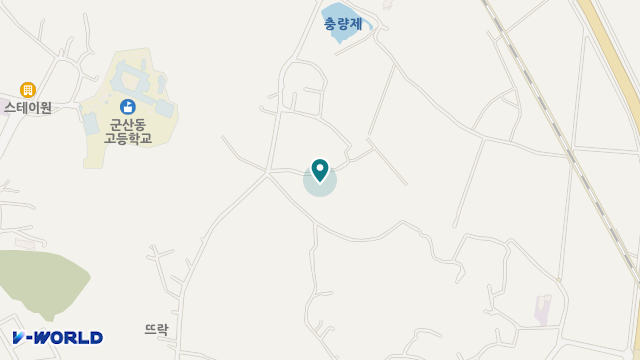사마리타군산요양원 위치 지도