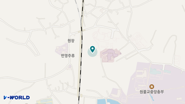 원광실버의집 위치 지도