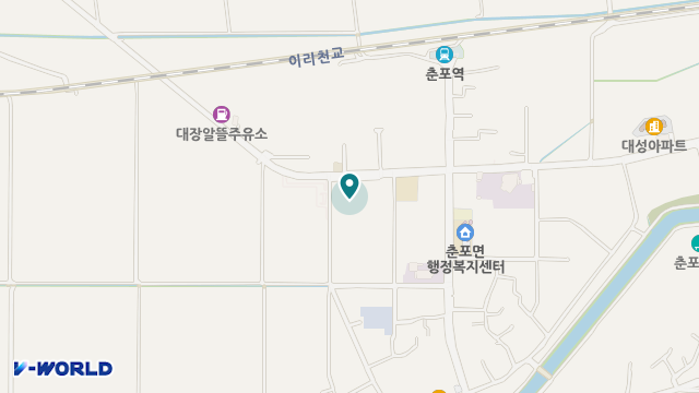 나래섬김의집 위치 지도