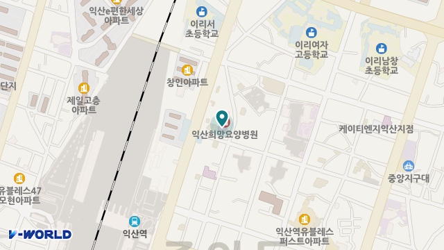 익산 참사랑실버요양원 위치 지도