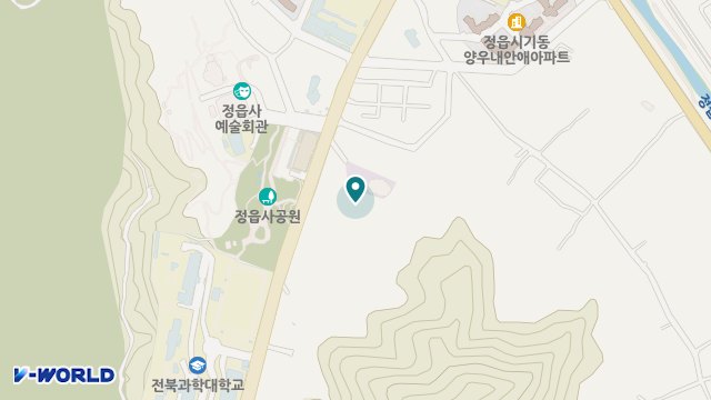 정읍노인복지요양원 위치 지도