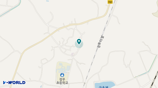 느티나무 위치 지도
