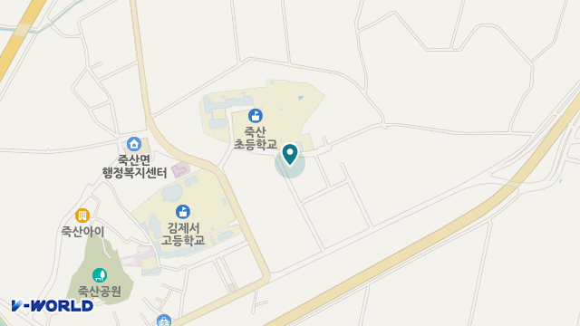 김제은혜원 위치 지도