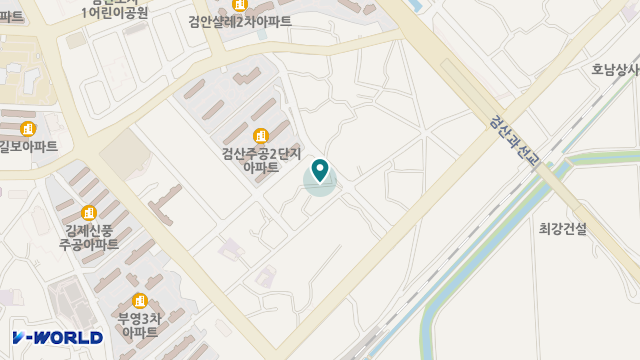 한우리노인요양원 위치 지도