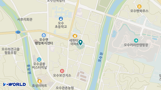 굿모닝사랑원 위치 지도
