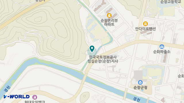 옥천요양원 위치 지도