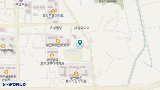 우주요양원 위치 지도