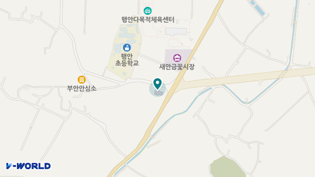 라온요양원 위치 지도