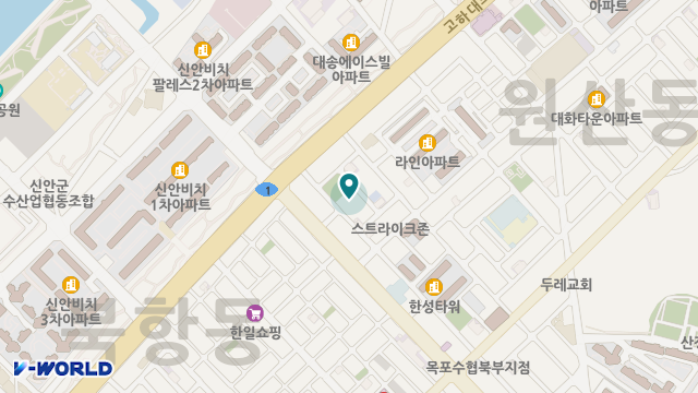 미래은빛요양원 위치 지도