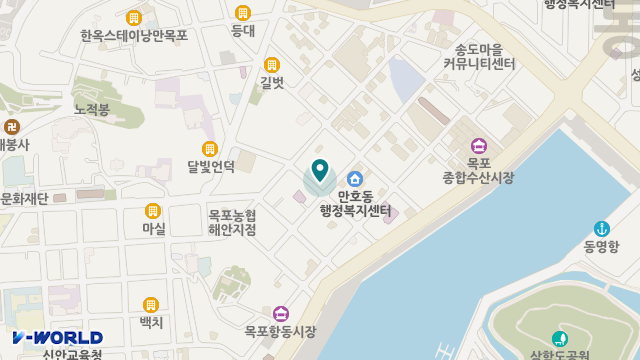 백세재활요양원 위치 지도
