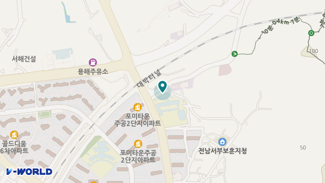 목포실버서밋요양원 위치 지도