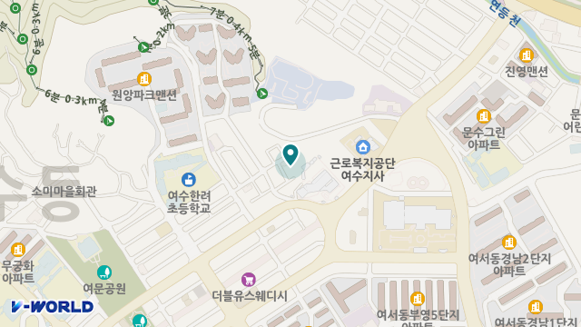 사랑의동산 위치 지도
