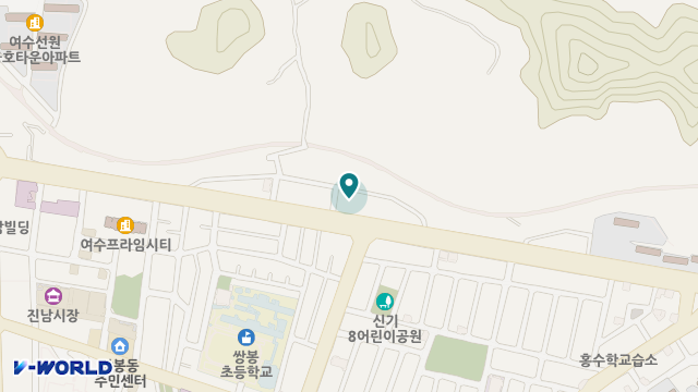 여천요양원 위치 지도