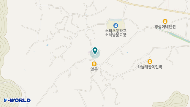 현천노인요양원 위치 지도