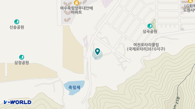 여천고운정요양원 위치 지도