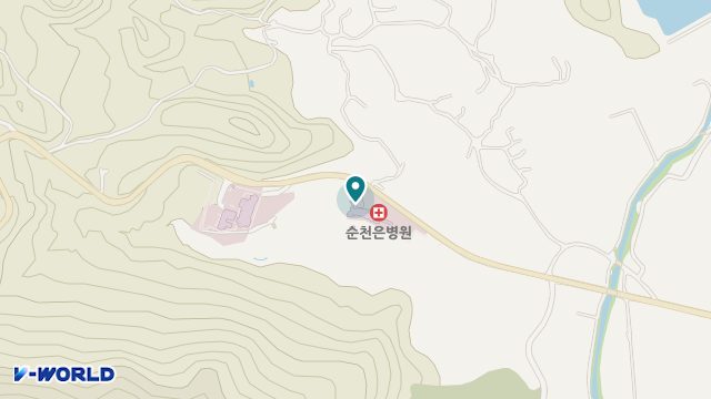 낙안효자실버빌 위치 지도