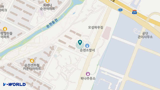 햇빛실버빌 위치 지도