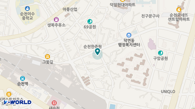 우리들요양원 위치 지도