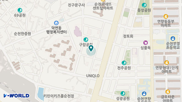 평화의집노인요양원 위치 지도