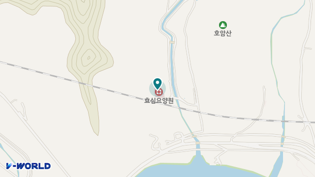 효심노인요양원 위치 지도