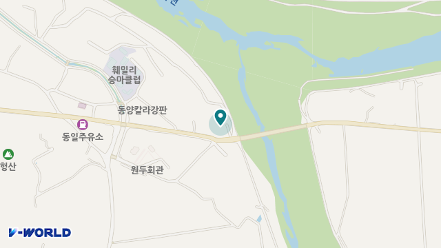 전남노인요양원 휴 위치 지도