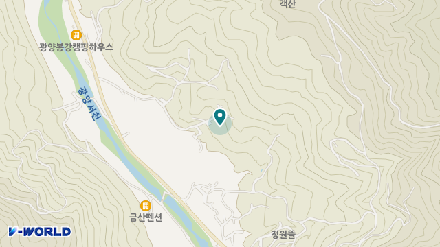 봉강노인요양원 위치 지도